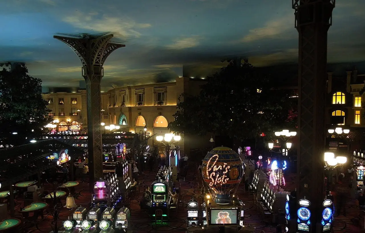 Paris hotel and casino in Las Vegas