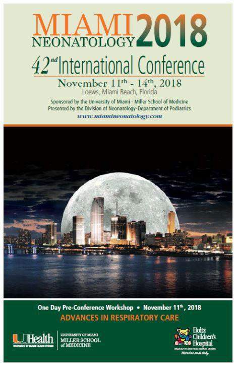 Miami Neonatology International Conference Miami Neonatology International Conference 2018