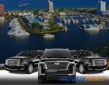Service de limousine à l'aéroport Fort Lauderdale Service de voitures noires et location de minibus